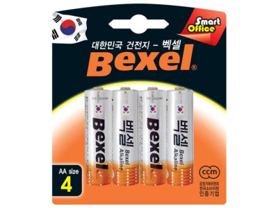 벡셀 알카라인 건전지(AA4)