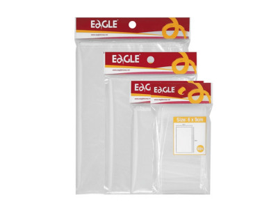 투명한 지퍼봉투(특대/300x410/8매/Eagle)