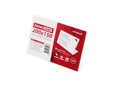 쇼케이스 단면 200x150mm A2015 아트사인 7737