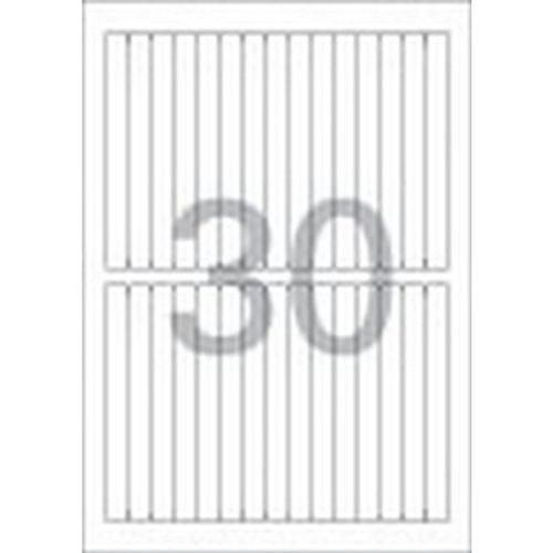 화일인덱스용 라벨(LS-3628 100매 30칸 폼텍)