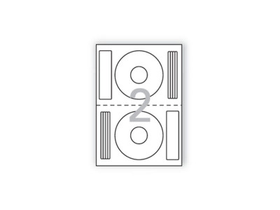CD DVD용라벨(IS-3642P 20매 한국폼텍)