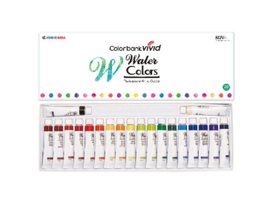비비드수채물감 12ml 20색 -39420