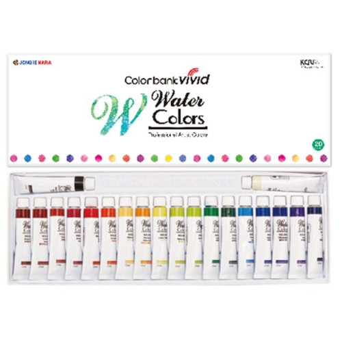 비비드수채물감 12ml 20색 -39420