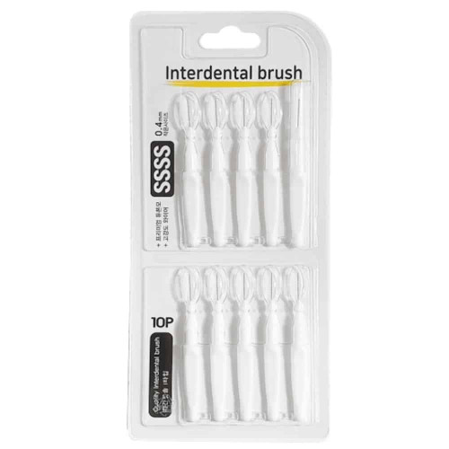 어린이치간칫솔 앞니치간칫솔 치간칫솔 I타입 0.4mm