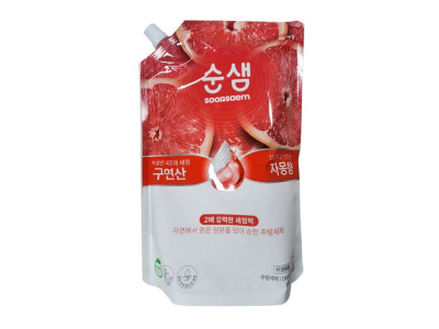 순샘 구연산자몽 주방세제 리필 1.2L