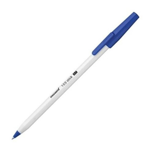 모나미)153스틱볼펜(0.7mm/청/12개입)