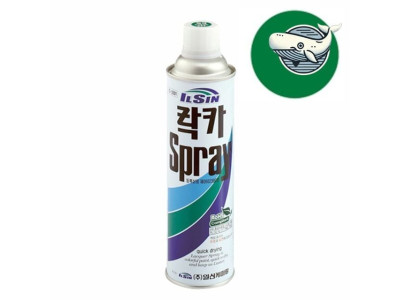 진녹색 락카 스프레이 420ml 다목적 방수