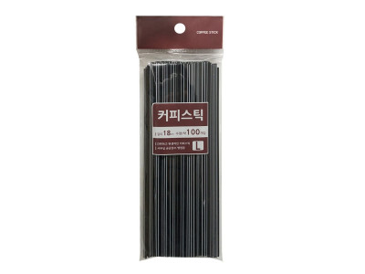 민광 커피스틱18cm(L) 테이크아웃 빨대 홀더 커피막대