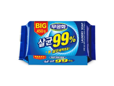무궁화) 빅살균 99% 세탁비누 450g