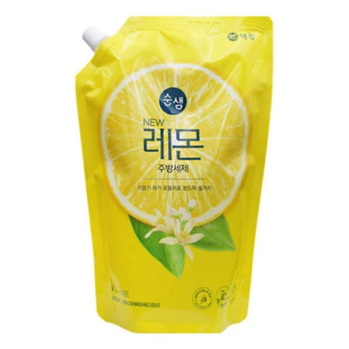 애경 순샘 주방세제 레몬 1.2L 리필
