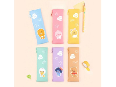 카카오프렌즈 러블리 미니 플랫 필통 리틀어피치