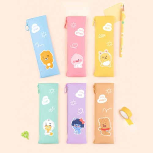 카카오프렌즈 러블리 미니 플랫 필통 리틀어피치