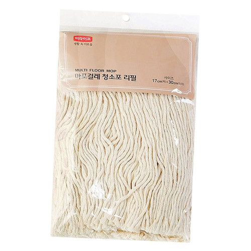 면혼방 마포걸레 리필 1P 빌딩 바닥 청소 밀대 교체