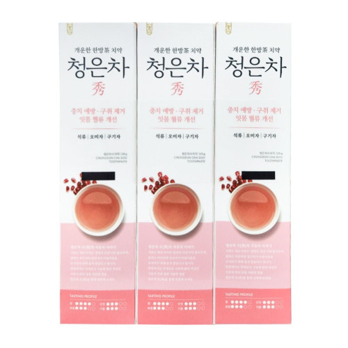 2080 청은차 치약 수 120g 3입