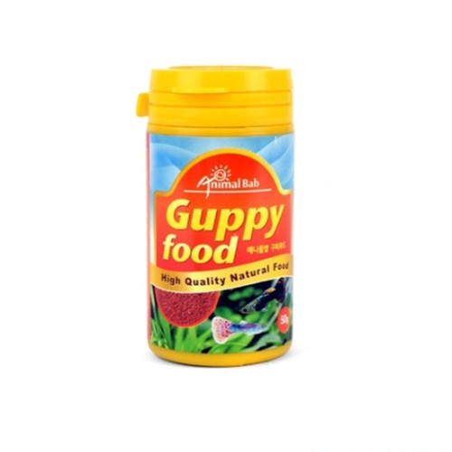 관상어 캐로틴성분 구피사료 구피전용먹이 50g