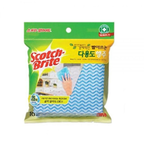 빨아쓰는 다용도 행주 10매입 일회용행주 주방행주
