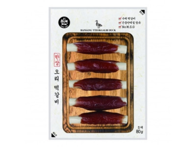 바우와우 한상떡갈비 오리 80g
