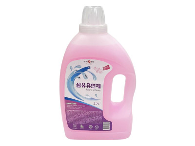 말표 섬유유연제 장미향 2.7L -O 덕용섬유유연제
