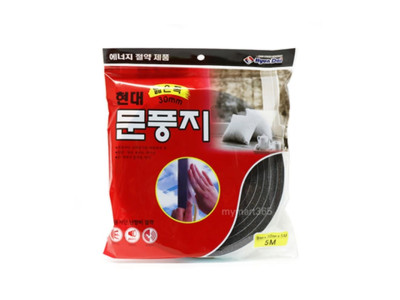 외풍차단 소음방지 문풍지 3cmX5m 바람차단 방한