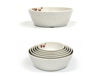 멜라민 한정식 대접 국그릇 후식볼 15.4x5.5cm 3호