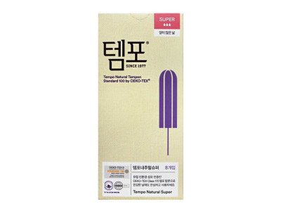 동아제약 템포 내추럴 슈퍼 8p
