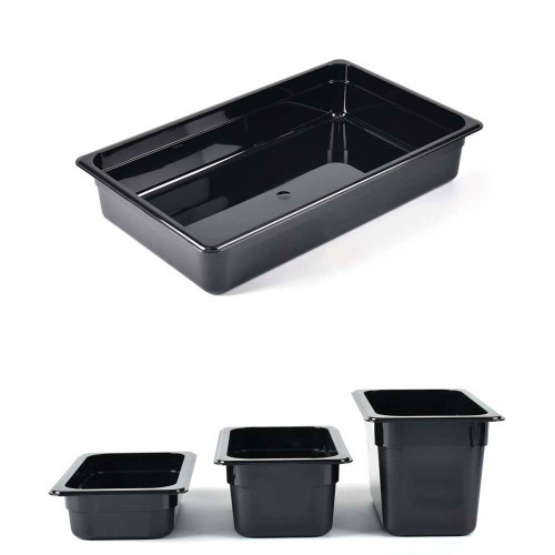 높이 6cm FULL SIZE 블랙 PC 밧드 바트 뚜껑별도