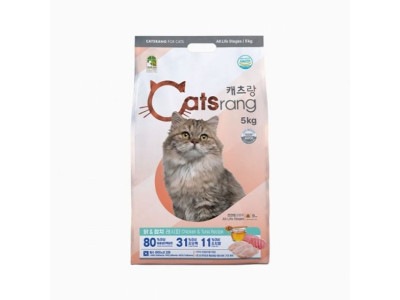 고양이 전연령 전묘용 건강 사료 5kg