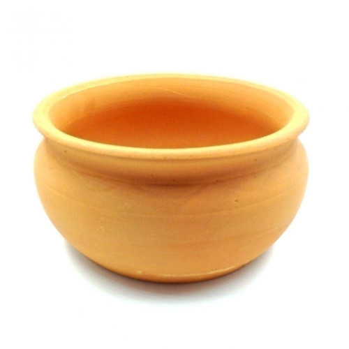 황토빛 단지-소 15x8cm 토분화분