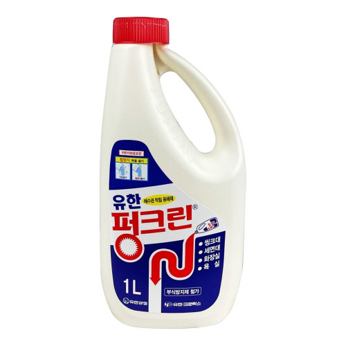 유한 펑크린 1리터 하수도 상수도 싱크대 막힘 -O