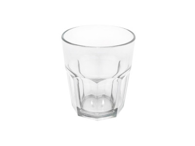 PC 팔각컵 투명 270mL 안깨지는 플라스틱 식당컵