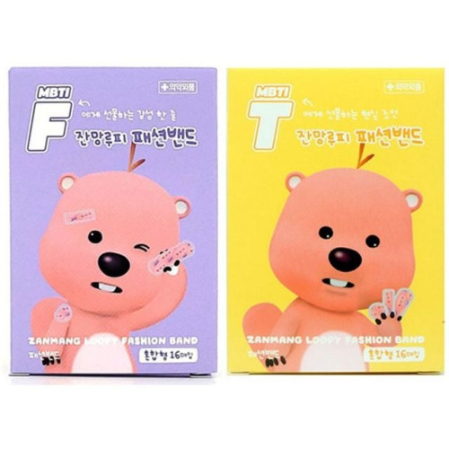 잔망루피 패션밴드 혼합형 16매입