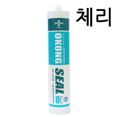 오공 실리콘 SS900 체리 무초산 실란트