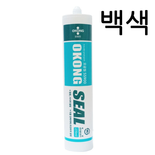 오공 실리콘 SS900 무초산 백색 실란트