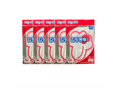 크린나라 무독성 김장봉투 중형 10포기용 2매입 5개