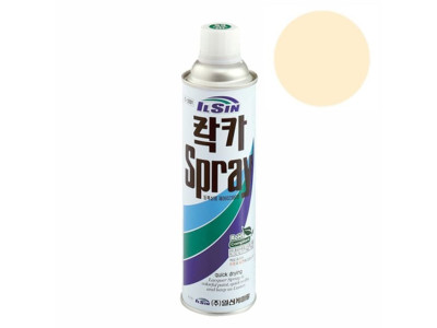 일신 락카 스프레이 아이보리 420ml