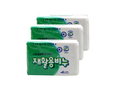 소프랜드 재활용비누 240g 3개입