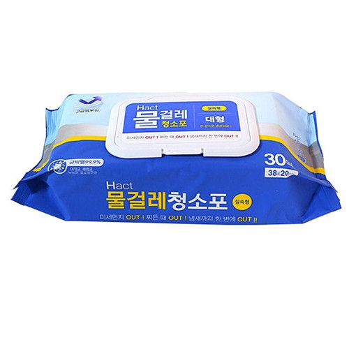 헥트 물걸레 청소포 실속형 30매(중형)