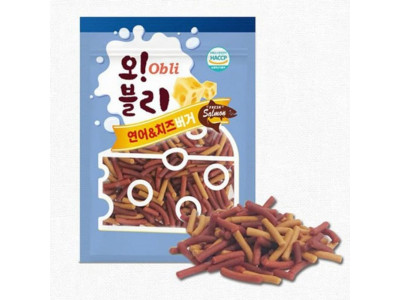 오블리 연어n치즈버거100g