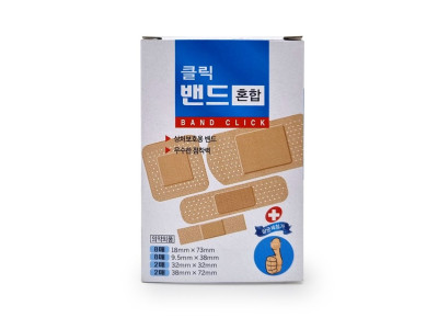 대일제약 밴드클릭 혼합 20매 반창고 상처밴드