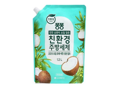 퐁퐁 친환경 주방세제 코코넛 리필 1.2L