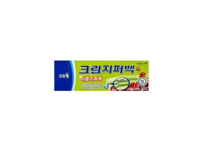 크린 이중 지퍼백 18 x 20cm 20매