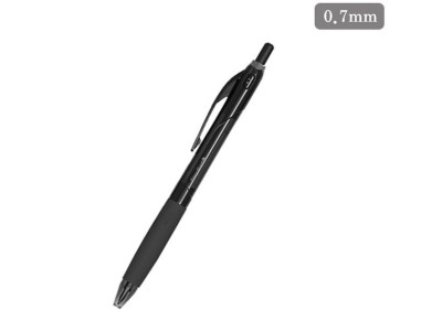 모리스 이지플루이드 클릭 볼펜(0.7mm) 흑색 1EA