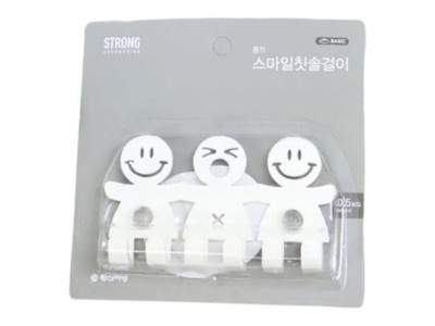 스토롱 스마일 흡착 칫솔걸이