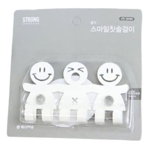 스토롱 스마일 흡착 칫솔걸이