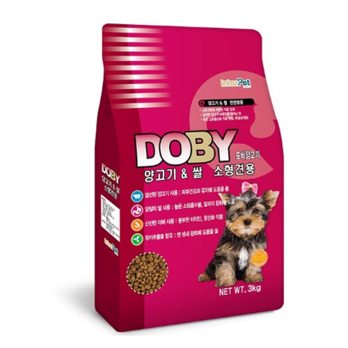 도비 양고기 3kg 소형견용 강아지 반려견 사료