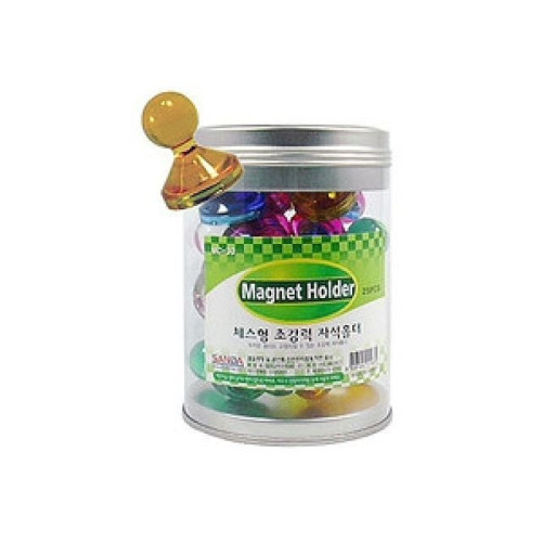 장구자석-특대(지름27x32mm 낱개)문구 교재류 자석류