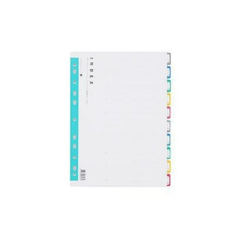 화일 바인더 인덱스분류화일10분류 PP A4 (A691-7)