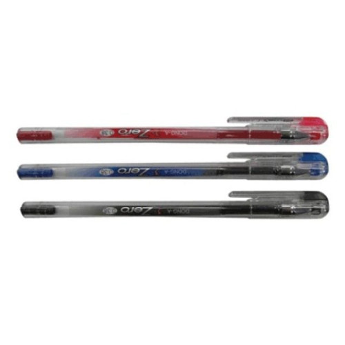 필기구 볼펜류 중성펜동아 3-제로펜 0.38mm 흑색
