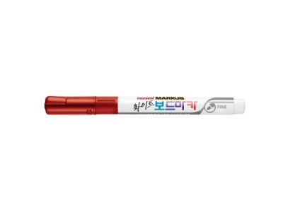 모나미 마커스 화이트 보드마카 FINE 적(12개 1타)