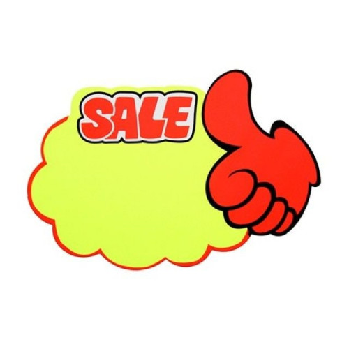 아트사인)쇼카드(엄지손_SALE)P2507 쇼카드클립 메모